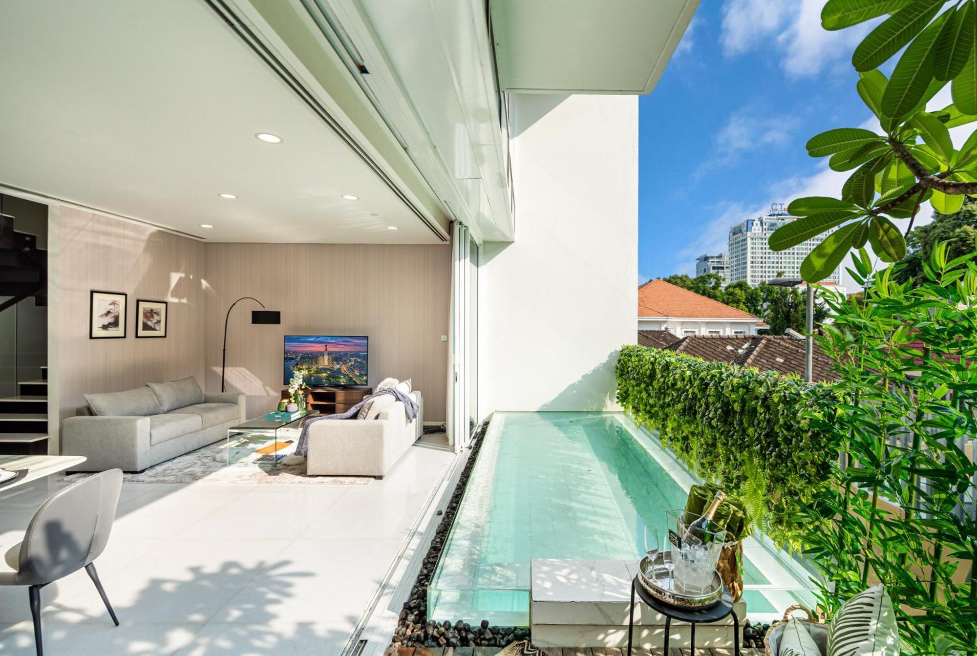 Elegant Retreat Duplex W Private Pool Căn hộ TP. Hồ Chí Minh