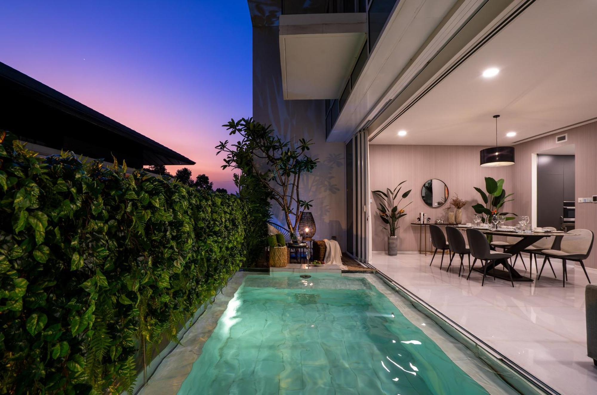 Elegant Retreat Duplex W Private Pool Căn hộ